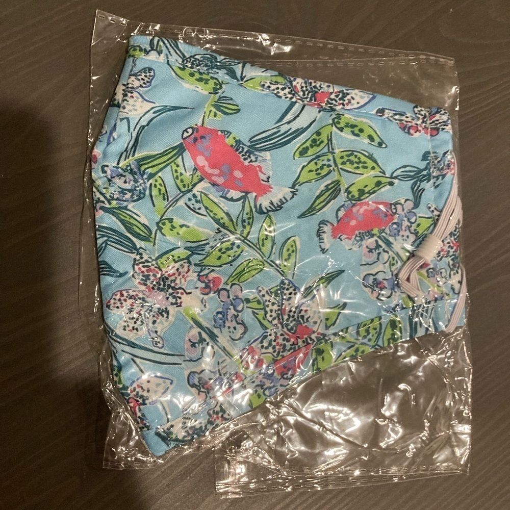 Lilly Pulitzer inspired Face Mask *2/12$*